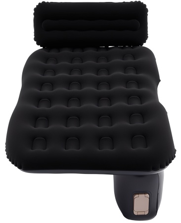 Купить CARCAM Inflatable Back Seat Auto Airbed, Auto Air Pump, Repair Kit, 135x85 cm. (CCMTE1750) Black