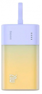 Купить Xiaomi Baseus Pocket Fast Charging Power Bank Lighting 5200 mAh (PPKDC05L) Purple