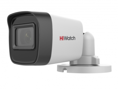 Купить 2Мп уличная цилиндрическая HD-TVI камера с EXIR ИК-подсветкой HiWatch HDC-B020(B) (2.8mm)