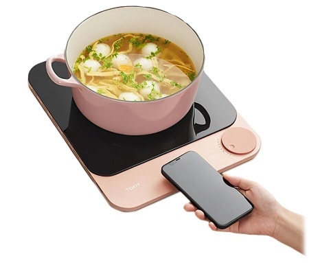 Купить Индукционная плита Xiaomi Tokit Cooker Grapefruit Red EU (TCL030-3C)