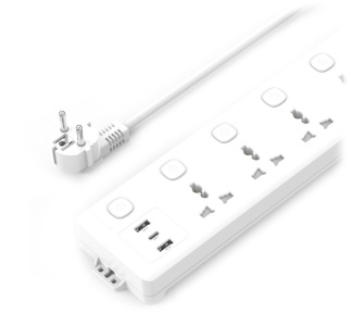 Купить Сетевой удлинитель XO Power Socket 2500W (WL19 EU)