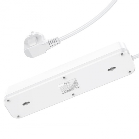 Купить Сетевой фильтр Hoco NS1 Aura 4-Bit PD20W EU / GER White