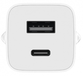 Купить Сетевое зарядное устройство Xiaomi 65W GaN Charger (Type-A + Type-C) (BHR5515GL)