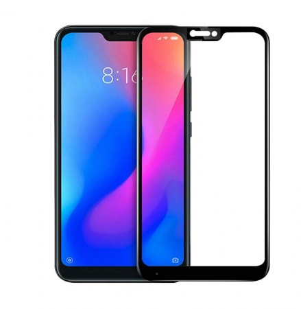 Купить Защитное стекло для Xiaomi Redmi Note 6/Mi8 Lite с рамкой 9H Full Glue без упаковки