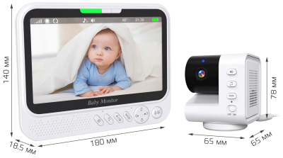 Купить CARCAM Wireless Baby Monitor PTZ Camera (CCABM790)
