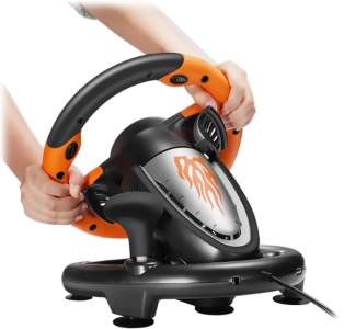 Купить Игровой руль PXN V3PRO Racing Wheel Orange