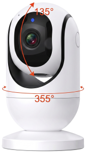 Купить CARCAM Wireless Baby Monitor PTZ Camera (CCABM780)