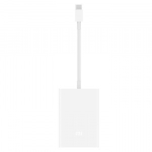 Купить Xiaomi USB-C to VGA/Gigabit Ethernet Multi-function Adapter (ZJQ04TM) White