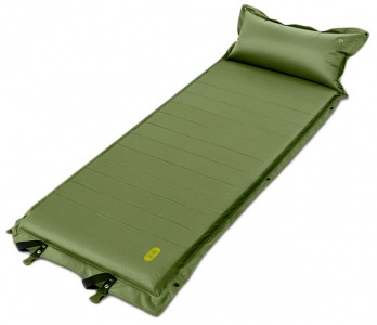 Купить Туристический cамонадувной каремат на одно спальное место Xiaomi ZaoFeng Outdoor Single 190T Green (192*65*5 cm)