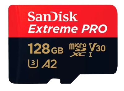 Купить Карта памяти SanDisk Extreme Pro 128GB microSDXC UHS-I with Adapter (SDSQXCD-128G-GN6MA)