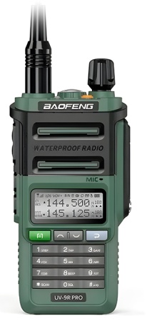 Купить Рация Baofeng UV-9R PRO V2 GREEN