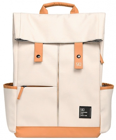 Купить Рюкзак Xiaomi 90 Points Vibrant College Casual Backpack Creamy-White
