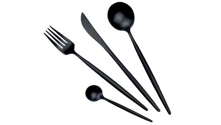 Купить Набор столовых приборов Xiaomi Maison Maxx Modern Flatware Set Black