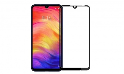 Защитное стекло для Xiaomi Redmi 7 с рамкой 9H 9D Full Glue без упаковки