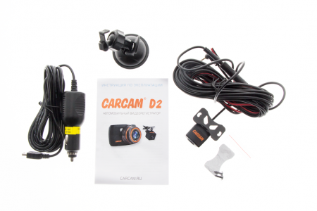 Купить Автомобильный видеорегистратор CARCAM D2