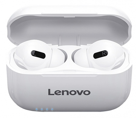 Купить Беспроводные наушники Lenovo LivePods LP1S White