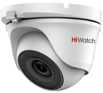 Купить 2Мп уличная купольная HD-TVI камера с EXIR-подсветкой до 20м HiWatch DS-T203(B) (3.6 mm)