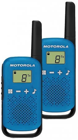 Купить Комплект раций Motorola Talkabout T42 Twin Pack синий/черный