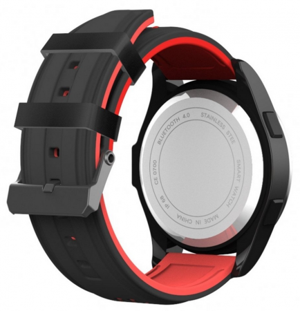 Купить Часы CARCAM SMART WATCH F3 - BLACK, Красный силикон