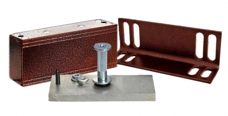 Купить Электромагнитный замок с уголком (медный антик) CARCAM М1-500