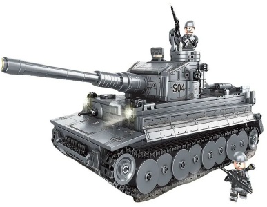 Купить Конструктор Танк LWCK Flourishing Age Strengthen the Army (1053 детали)