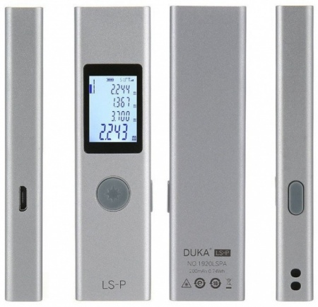 Купить Лазерный дальномер Xiaomi Mi Duka LS-P