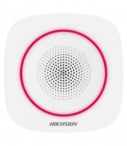 Купить Беспроводной внутренний оповещатель Hikvision DS-PS1-I-WE Red Indicator