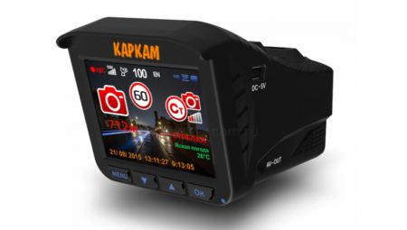 Купить Видеорегистратор с радар-детектором КАРКАМ КОМБО 3