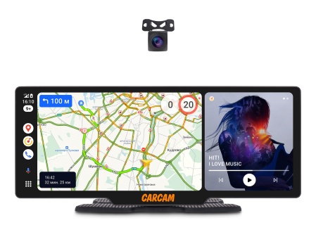 Купить CARCAM Android GPS Dashboard A5 + Rear View Camera