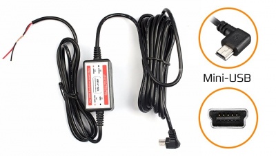 CARCAM PWR5V Mini-USB L