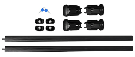 Купить Автобагажник CARCAM ROOF RAIL 1300 мм (CC8708) Black
