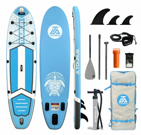 Купить Tourus Inflatable SUP Board 320×81.3×15cm Light Blue, TS-NW003