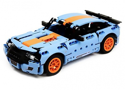 Xiaomi Onebot Building Blocks Static Supercar Toy Car Blue (OBJBY61AIQI)