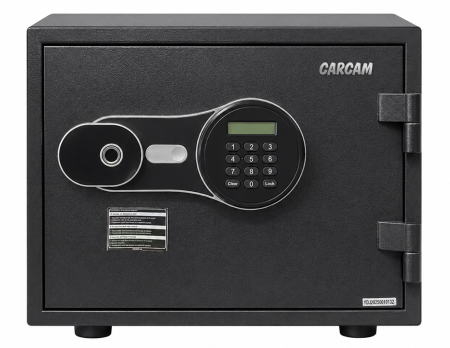 Купить Сейф с доступом по отпечатку пальца CARCAM Smart Fingerprint Fireproof Safe Box (CC350EDP) Black