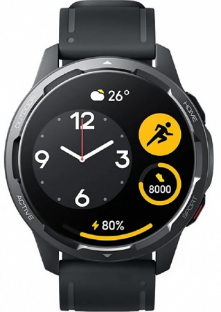 Купить Смарт-час Xiaomi Watch S1 Active GL Space (M2116W1) Black