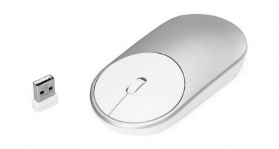 Купить Беспроводная мышь Xiaomi Mi Portable Mouse Silver (XMSB02MW)