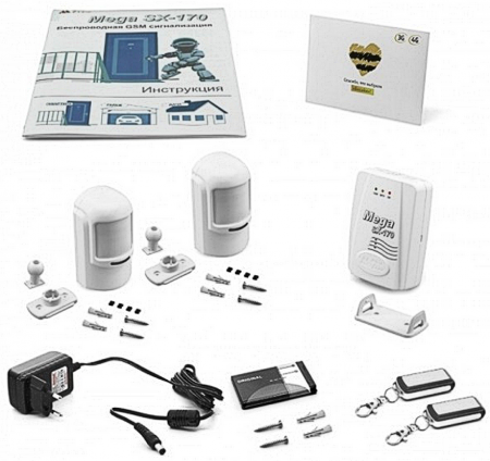 Купить GSM-сигнализация MicroLine Mega SX-170	