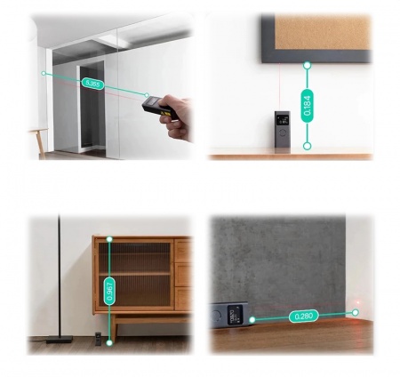 Купить Умный дальномер Xiaomi Mijia Smart Laser Rangefinder (MJJGCJYD001QW)