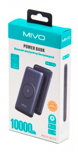 Купить Внешний аккумулятор с беспроводной зарядкой Mivo MB-107Q 10000mAh