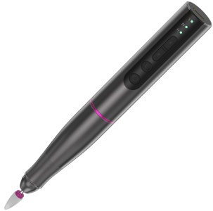 Купить SenCiciMen Cordless Portable Electric Nail Drill 15000 RPM 6 Grinding Heads (VC-08A) Black