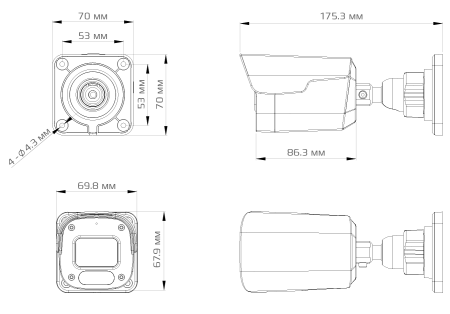 Купить CARCAM 4CH XVR Kit 2204