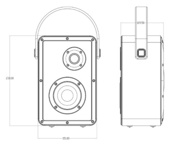 Купить Xiaomi Binnifa Portable Atmosphere Light Bluetooth Audio Single Unit (R12)