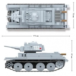 Купить Конструктор Танк Quan Guan BT-7 (462 детали)