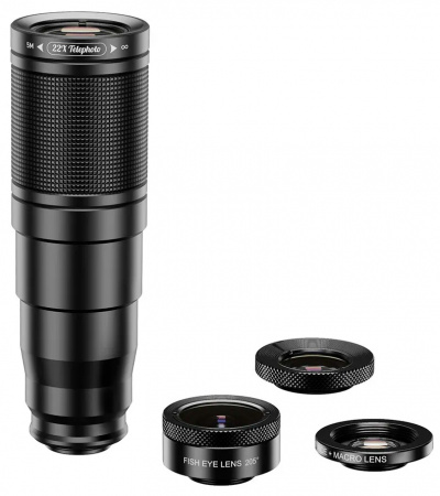 Купить Apexel Zoom Lens Kit (22x105-4in1)