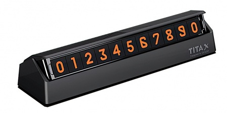 Купить Xiaomi Bcase TITA X Car Temporary Parking Card Black