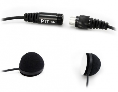 Купить Мотоциклетный набор BAOFENG Helmet Kit Full Face Motorcycle Headset Earpiece Mic, 2 Pin K-plug