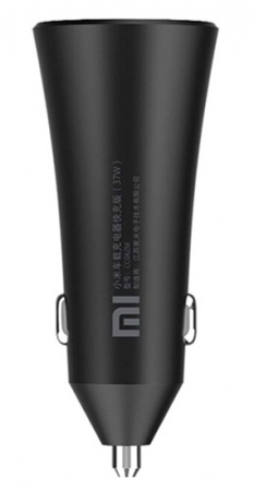 Купить Автомобильная зарядка Xiaomi Mi 37W Dual-Port Car Charger EU (CC06ZM)