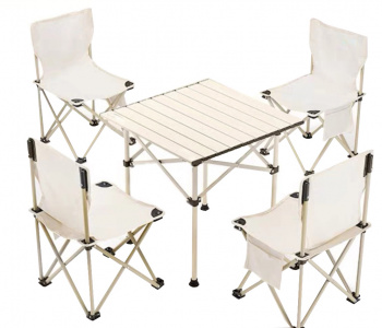 Купить Складной стол со стульями 5В1 MirCamping MIMIR5B1 White
