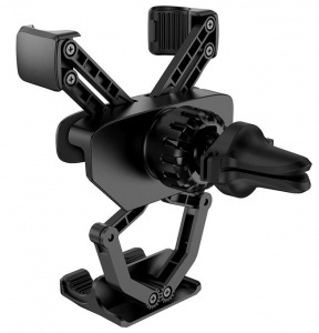 Купить Держатель авто 4,0"-6,5" Hoco CA51A Black Grey