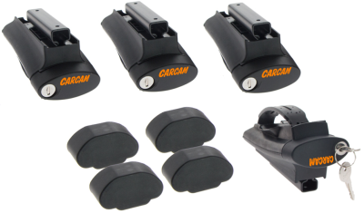 Купить Багажник на рейлинги CARCAM RAIL 8102C+B1 1200 мм